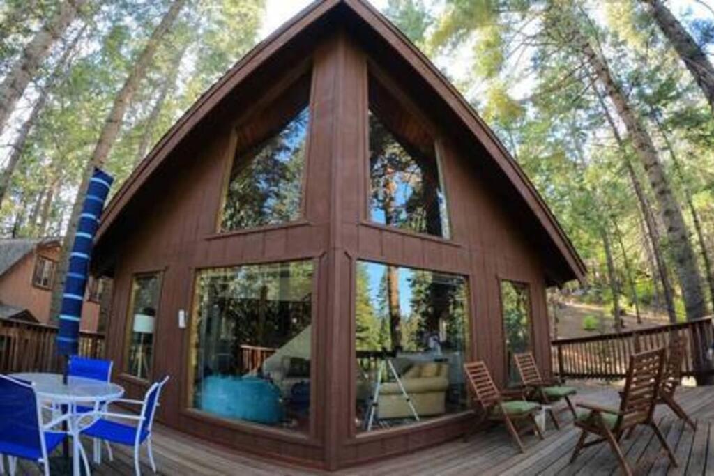 Pinecrest A-Frame Family Fun Near Dodge Ridge Villa Long Barn Exterior photo